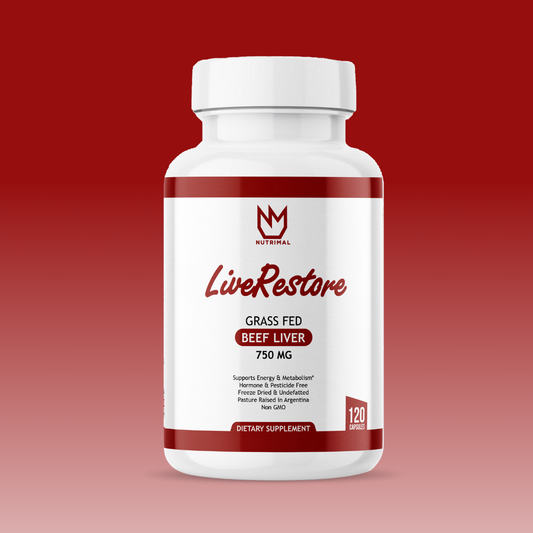 Grass Fed Freeze Dried Beef Liver Capsules