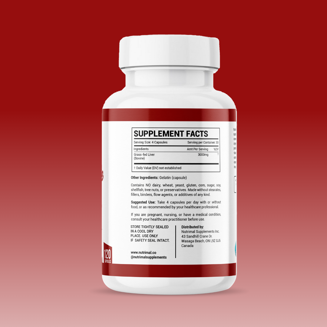 Grass Fed Freeze Dried Beef Liver Capsules (Bundle of 2)