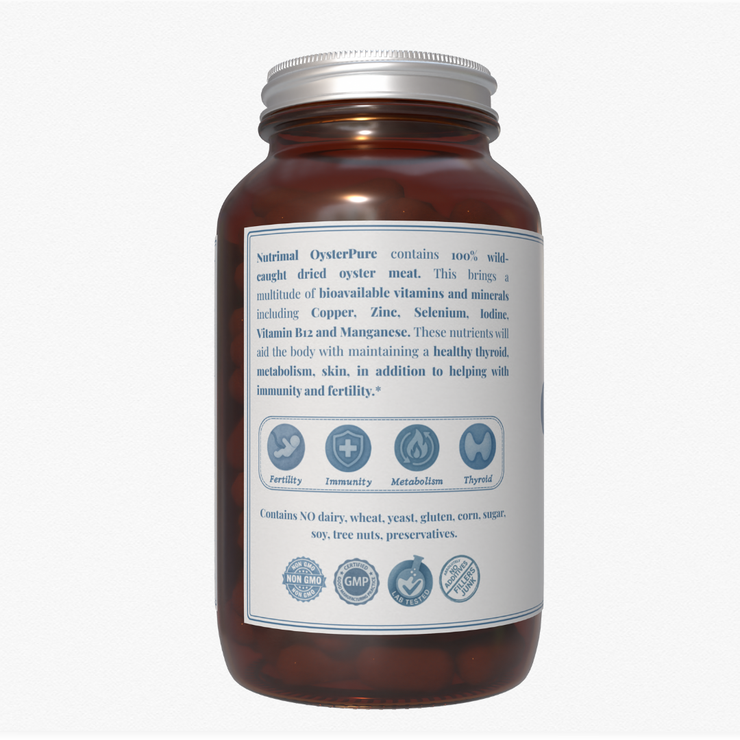 Freeze Dried Oyster Capsules (100% Wild Caught) Bundle of 2