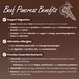 (PRE ORDER TO SHIP BEGINNING OF DEC.) Grass Fed Freeze Dried Beef Organs Capsules (Bundle of 3)