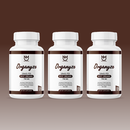 Grass Fed Freeze Dried Beef Organs Capsules (Bundle of 3)