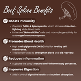 (PRE ORDER TO SHIP BEGINNING OF DEC.) Grass Fed Freeze Dried Beef Organs Capsules (Bundle of 3)