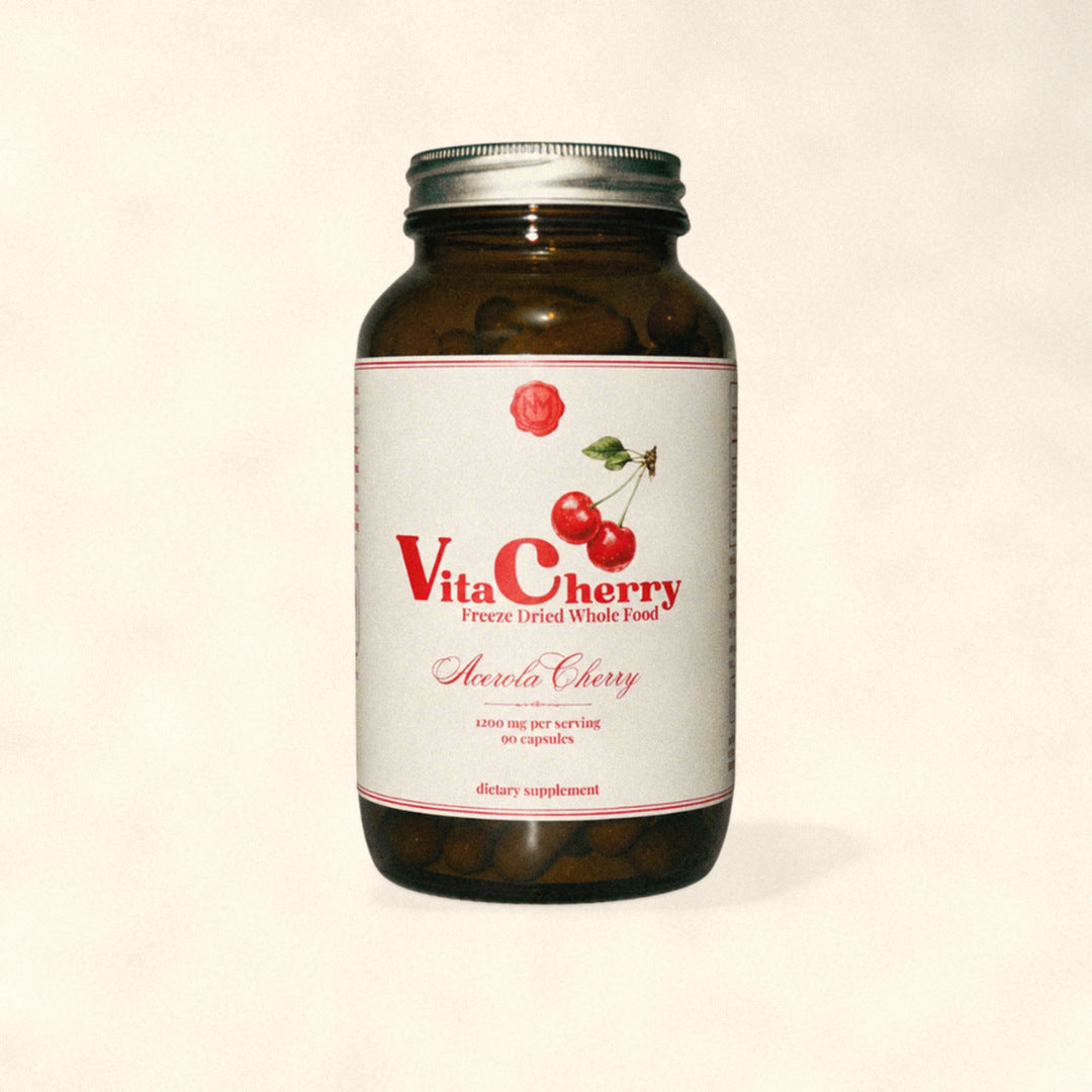 Acerola Cherry whole food vitamin C capsules by Nutrimal