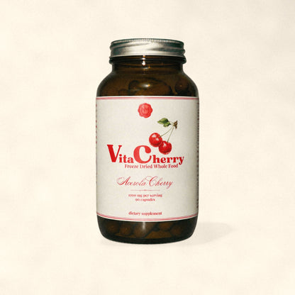 Acerola Cherry whole food vitamin C capsules by Nutrimal