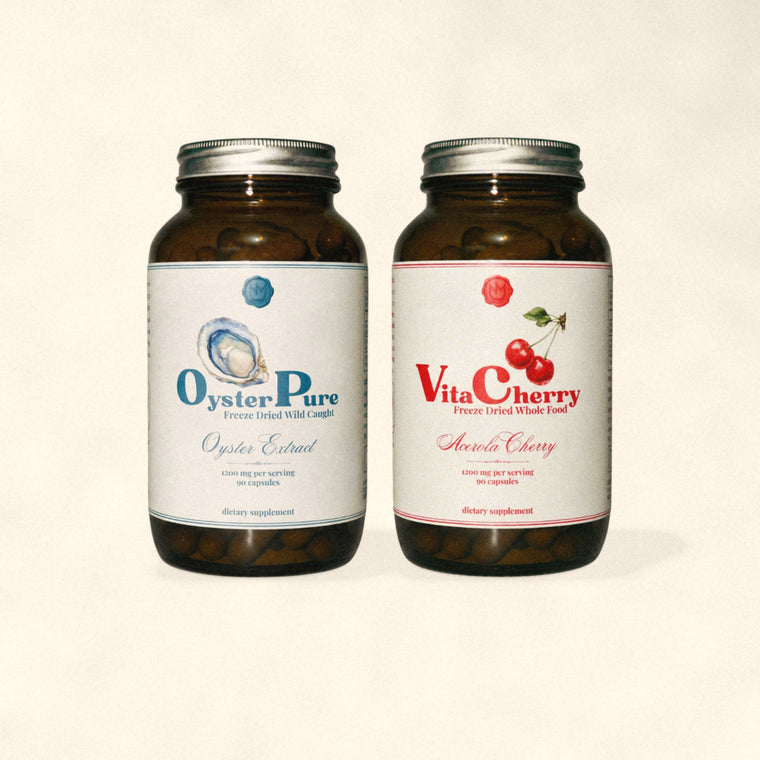 OysterPure and Acerola Cherry, the Immunity Bundle by Nutrimal, 1 month supply