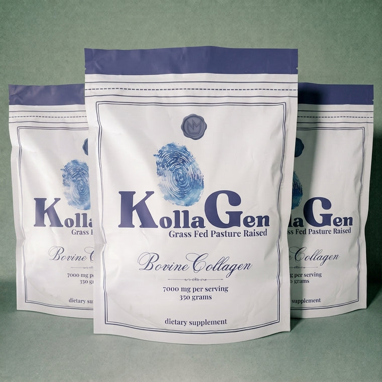 KollaGen: Grass Fed Collagen Bundle of 3