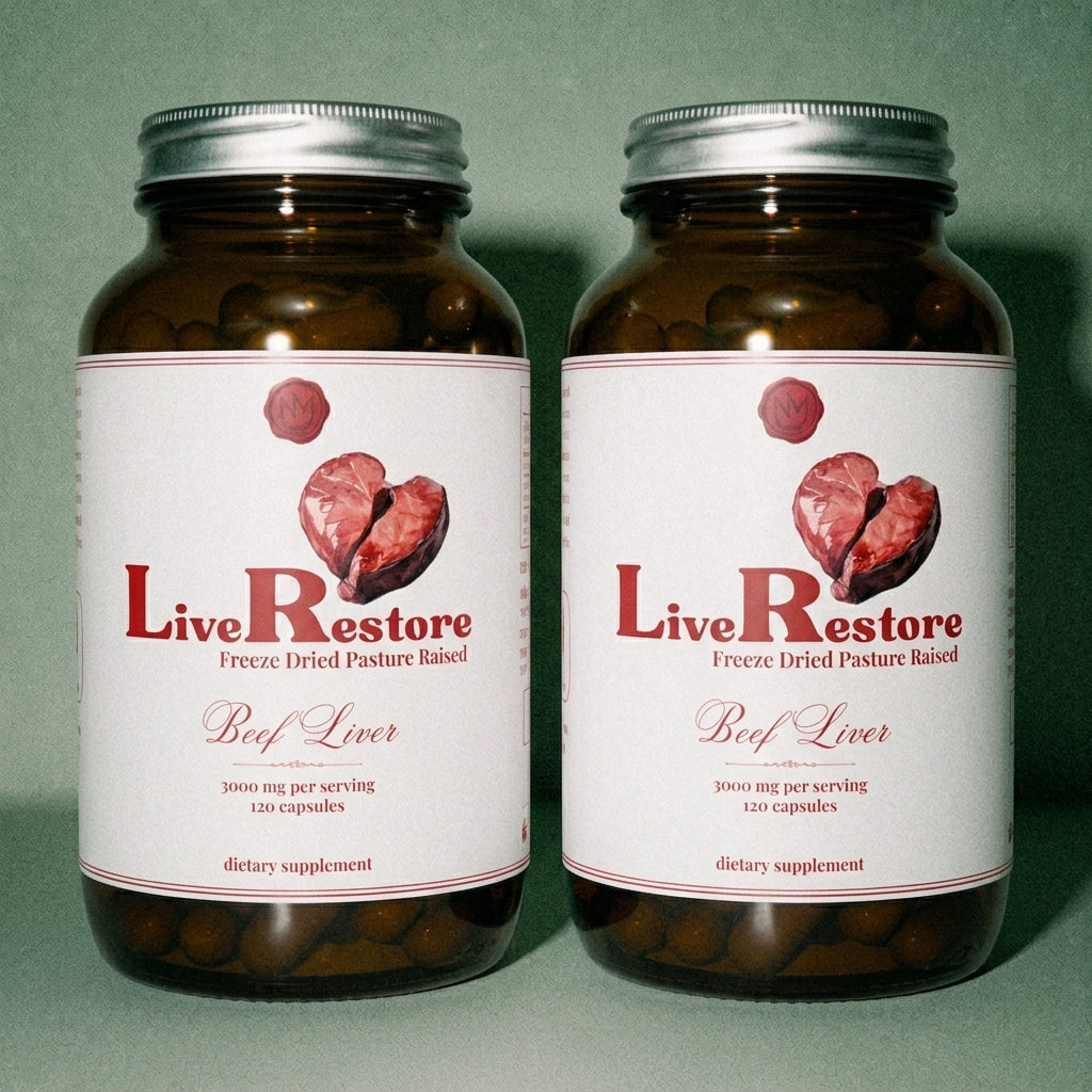 LiveRestore (Beef Liver) Bundle of 2