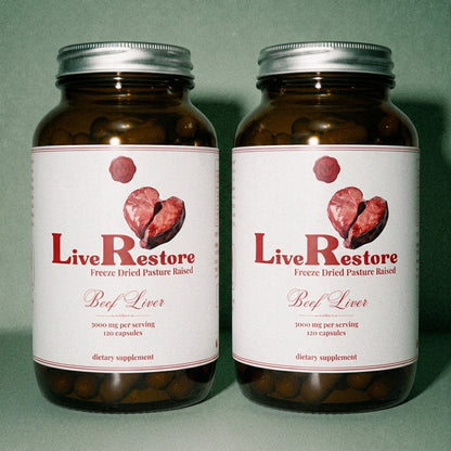 LiveRestore (Beef Liver) Bundle of 2