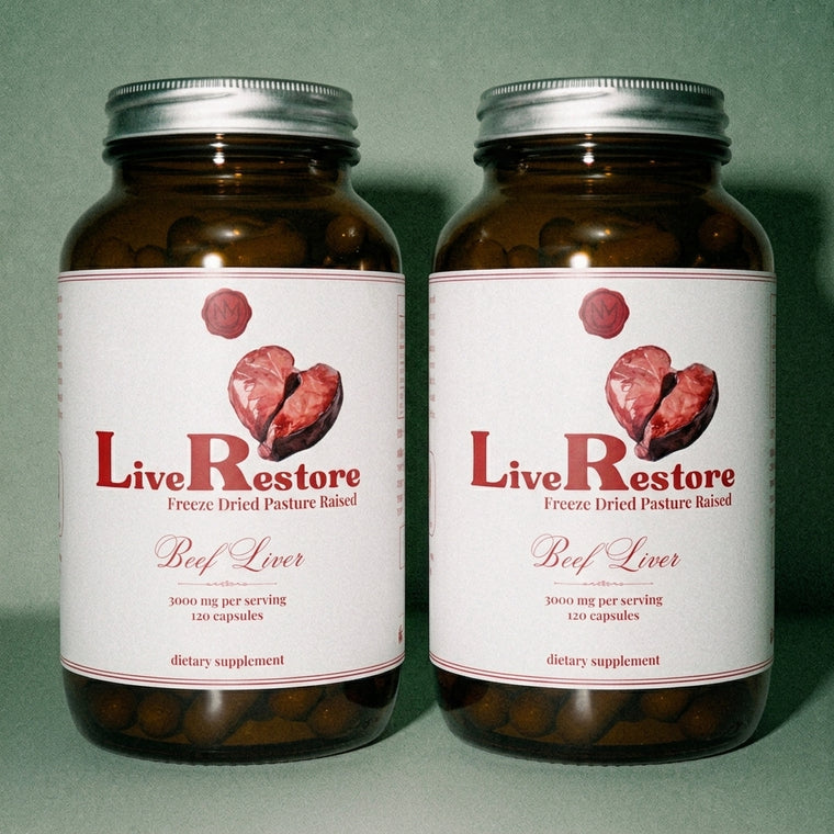 LiveRestore (Beef Liver) Bundle of 2