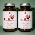 LiveRestore beef liver capsules, part of the Cellular Energy Bundle 2 month supply by Nutrimal