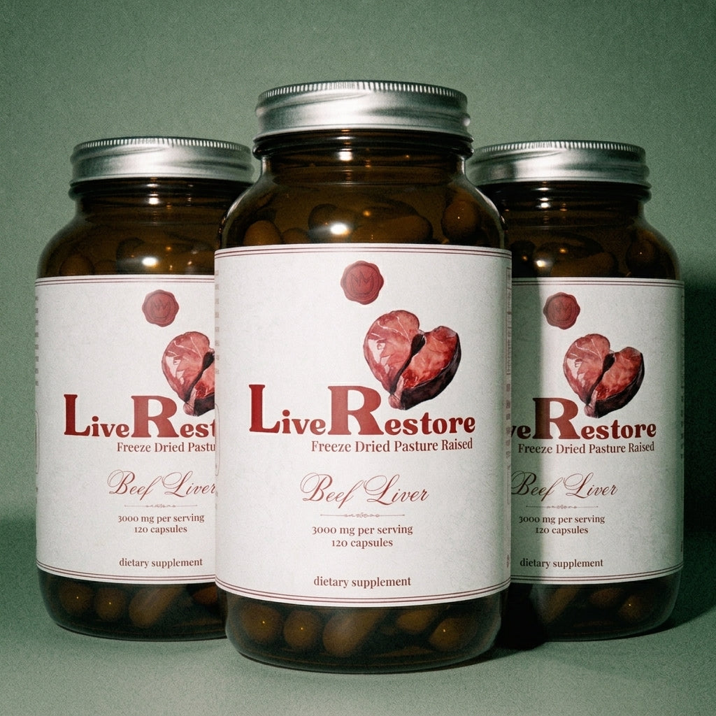 LiveRestore (Beef Liver) Bundle of 3