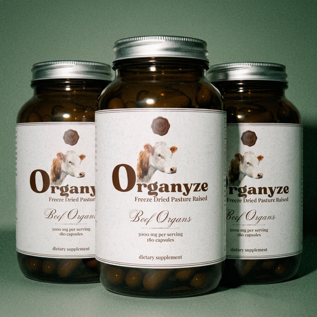 Organyze (Beef Organs) Bundle of 3