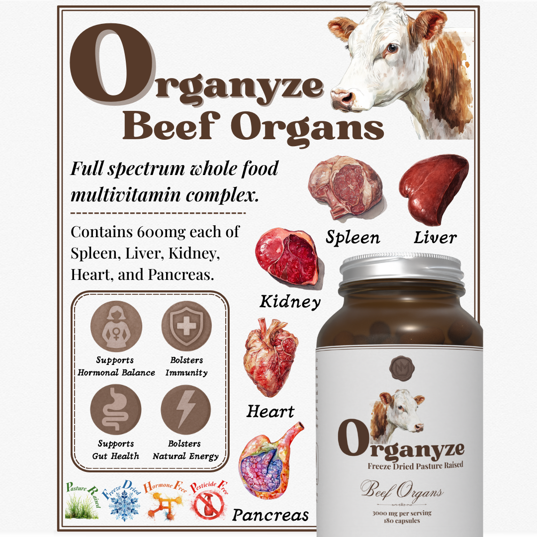 Organyze (Beef Organs) Bundle of 2