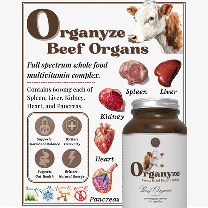 Organyze (Beef Organs) Bundle of 2