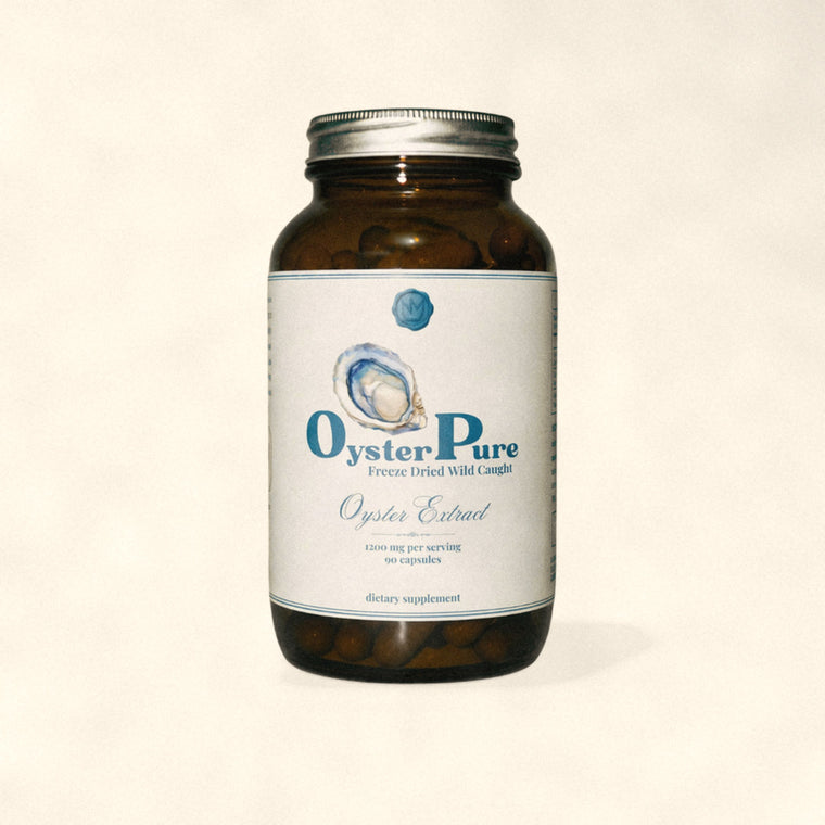 OysterPure wild caught oyster capsules by Nutrimal