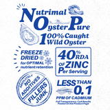 Freeze Dried Oyster Capsules (100% Wild Caught) (Pre Order)
