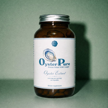 OysterPure wild caught oyster capsules, part of the Immunity Bundle by Nutrimal