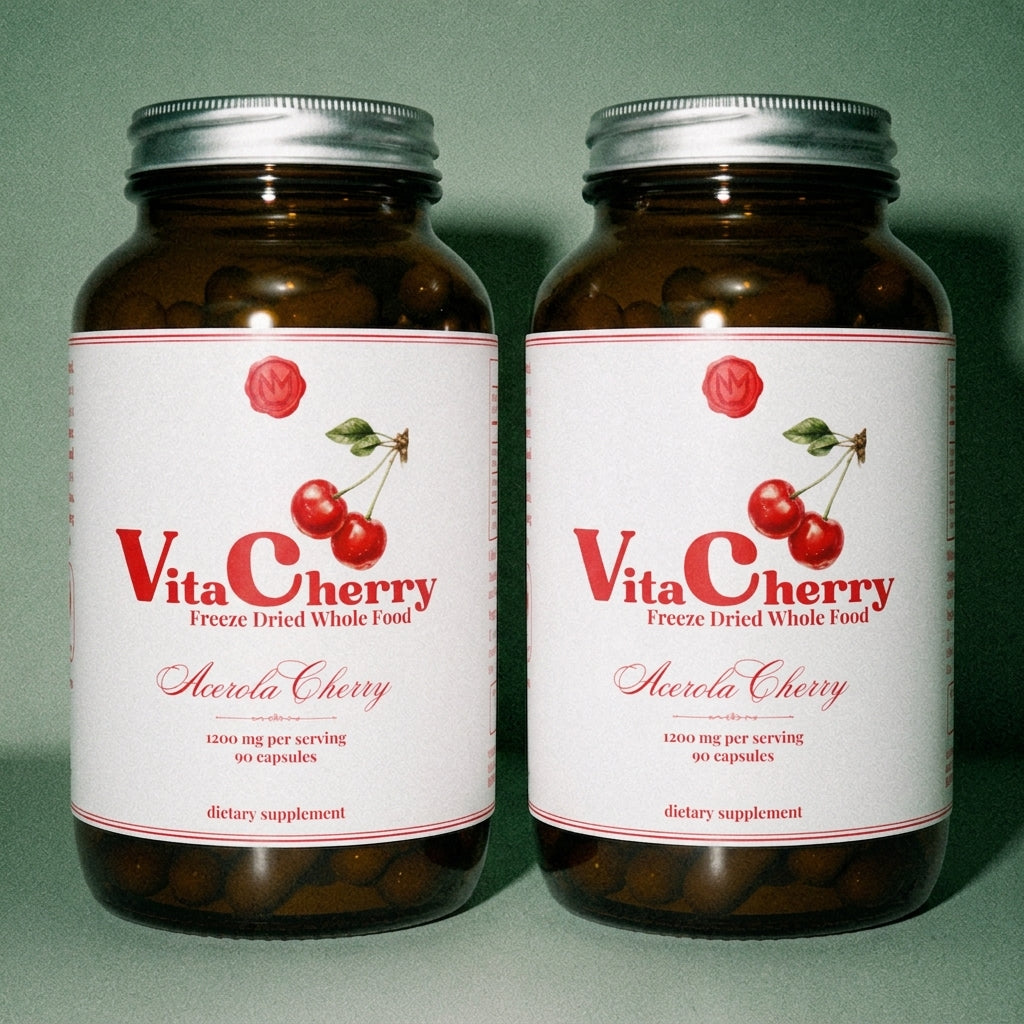 VitaCherry whole food vitamin C, part of the Nature's Multivitamin Bundle 2 month supply by Nutrimal