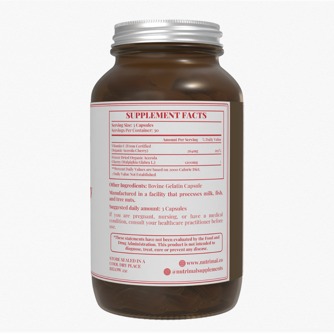 VitaCherry (Whole Food Vitamin C) Bundle of 3